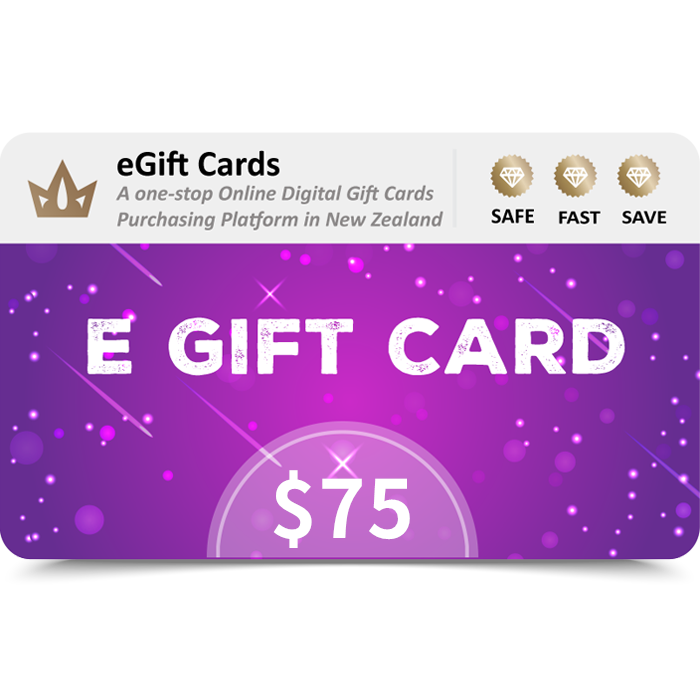 eGift Cards 75 NZD E Gift Card Email Delivery 3