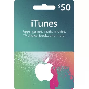 Apple iTunes $50 USD Digital Gift Card (Email Delivery)