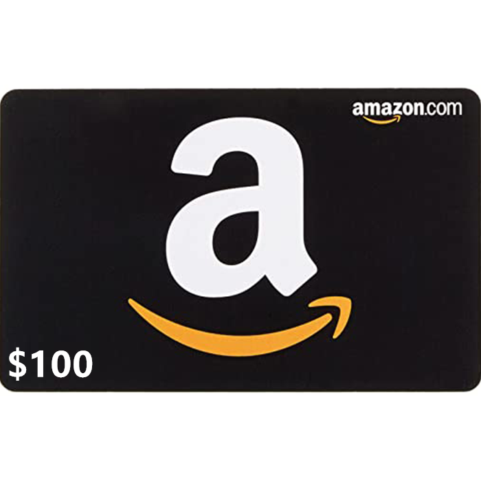 Amazon 100 USD Digital Gift Cards Email Delivery