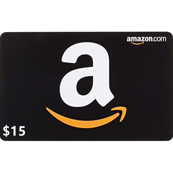 Amazon 15 USD Digital Gift Cards Email Delivery