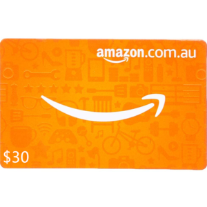 Amazon $30 AUD Digital Gift Card/Voucher (Email Delivery)