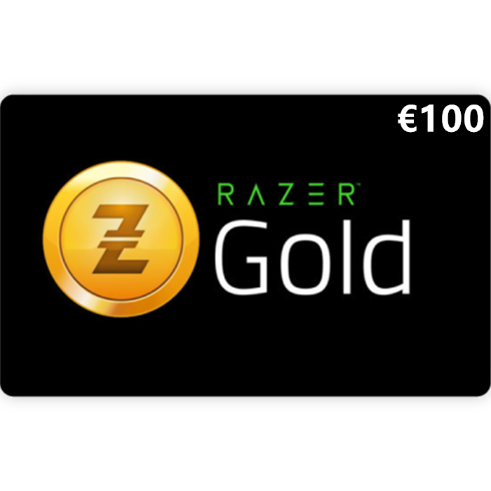 Razer Gold 100 EUR Gift Card Email Delivery