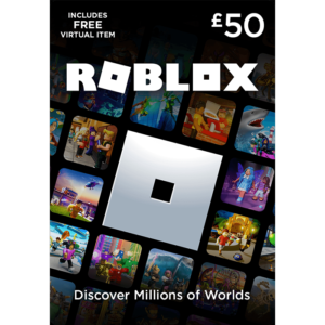 Roblox £50 GBP Digital Gift Card (Email Delivery)