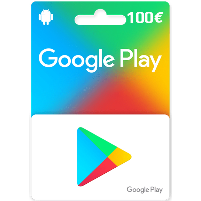 Google Play E100 EUR Digital Gift Cards