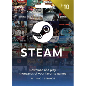 Steam Gift Cards European Union Region – Euro (Email Delivery) 4 Steam Gift Cards 10 Euro European Union Region