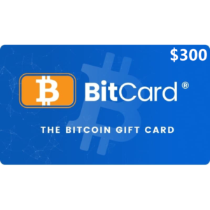 BitCard $300 USD (US) Digital Gift Card (Email Delivery)