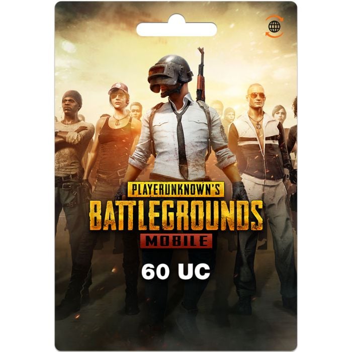 PUBG 60UC 1 USD US Digital Gift Card Email Delivery