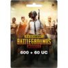 PUBG 660UC 10 USD US Digital Gift Card Email Delivery