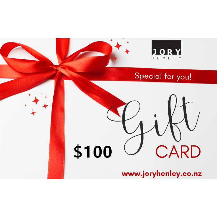 Jory Henley 100 NZD Digital Gift Card Email Delivery