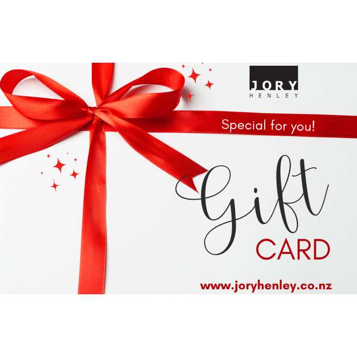 Jory Henley Gift Cards New Zealand Region Email Delivery