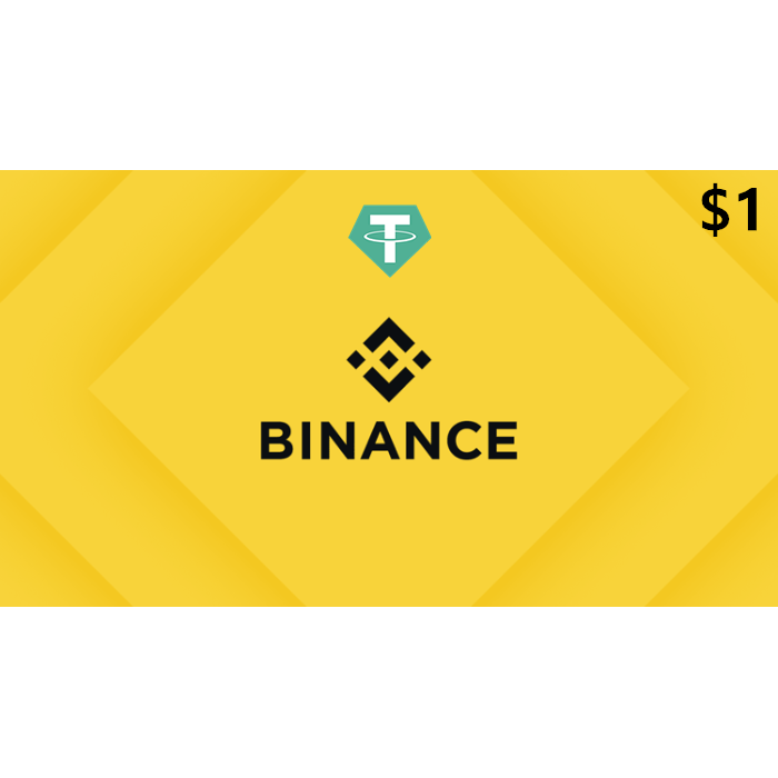 Binance 1 USDT Gift Card Digital Gift Card Email Delivery