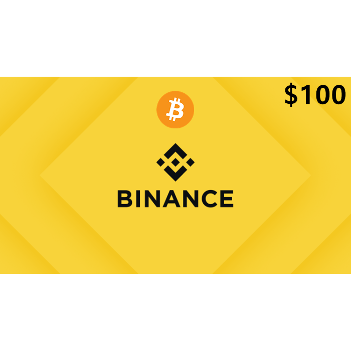 Binance 100 USD BTC Gift Card Digital Gift Card Email Delivery