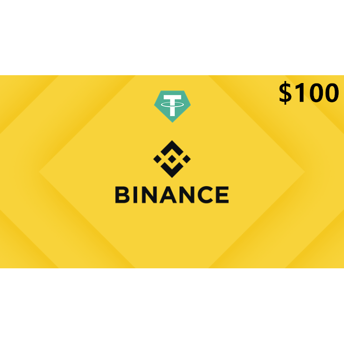 Binance 100 USDT Gift Card Digital Gift Card Email Delivery