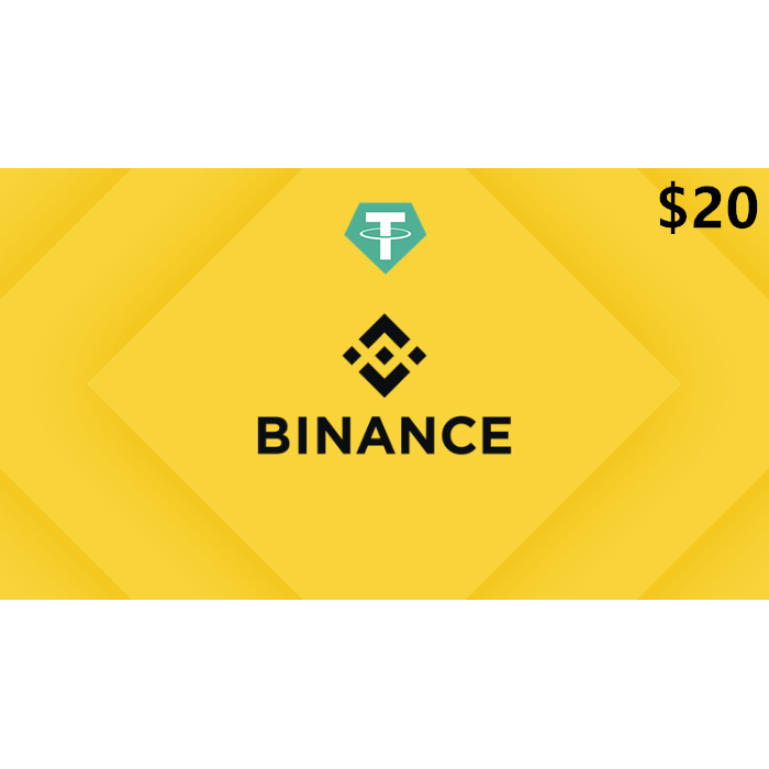 Binance 20 USDT Gift Card Digital Gift Card Email Delivery