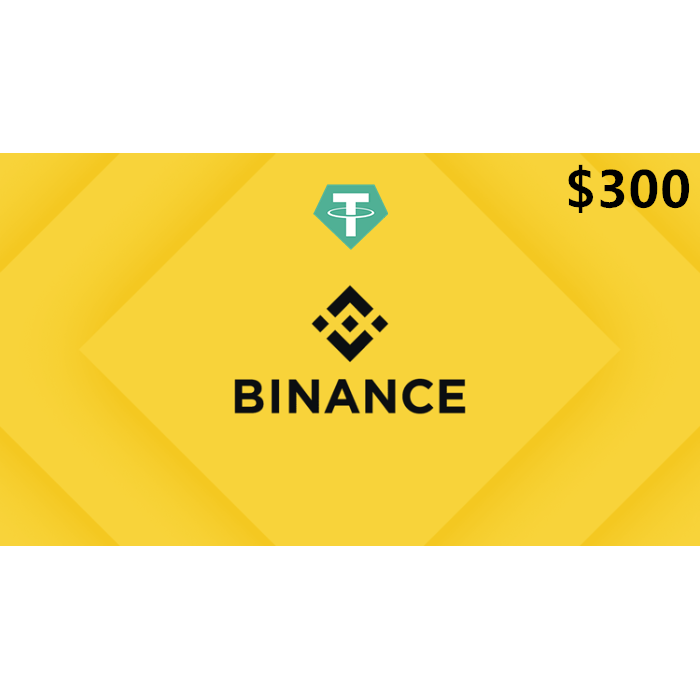 Binance 300 USDT Gift Card Digital Gift Card Email Delivery