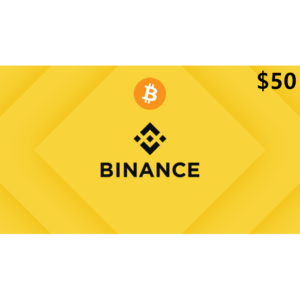 Binance $50 USD BTC Gift Card Digital Gift Card (Email Delivery)