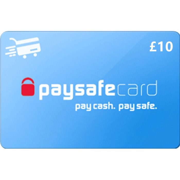 Paysafecard 10 GBP Digital Prepaid Gift Cards Email Delivery