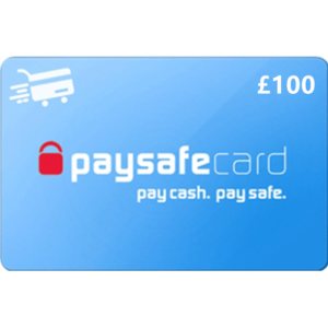 paysafecard Voucher £100 GBP (UK) Digital Gift Card (Email Delivery)