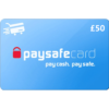 Paysafecard 50 GBP Digital Prepaid Gift Cards Email Delivery