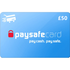 paysafecard Voucher £50 GBP (UK) Digital Gift Card (Email Delivery)